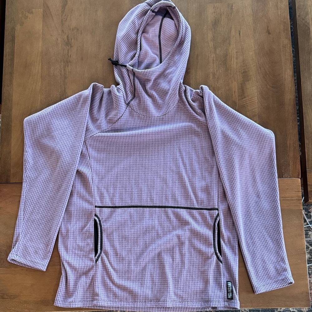 Melanzana Lavender Grid Pullover